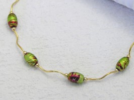Lime Twist Necklace